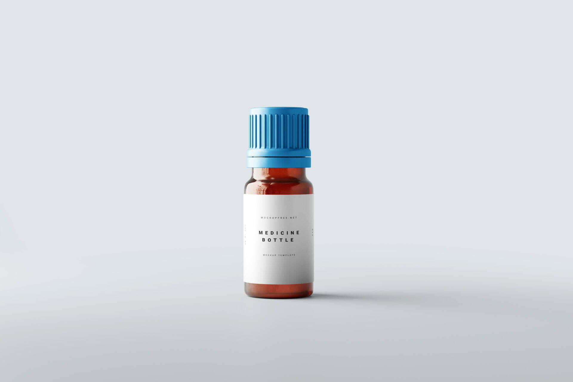 Small Medicine Bottle Mockups - Mockup Free