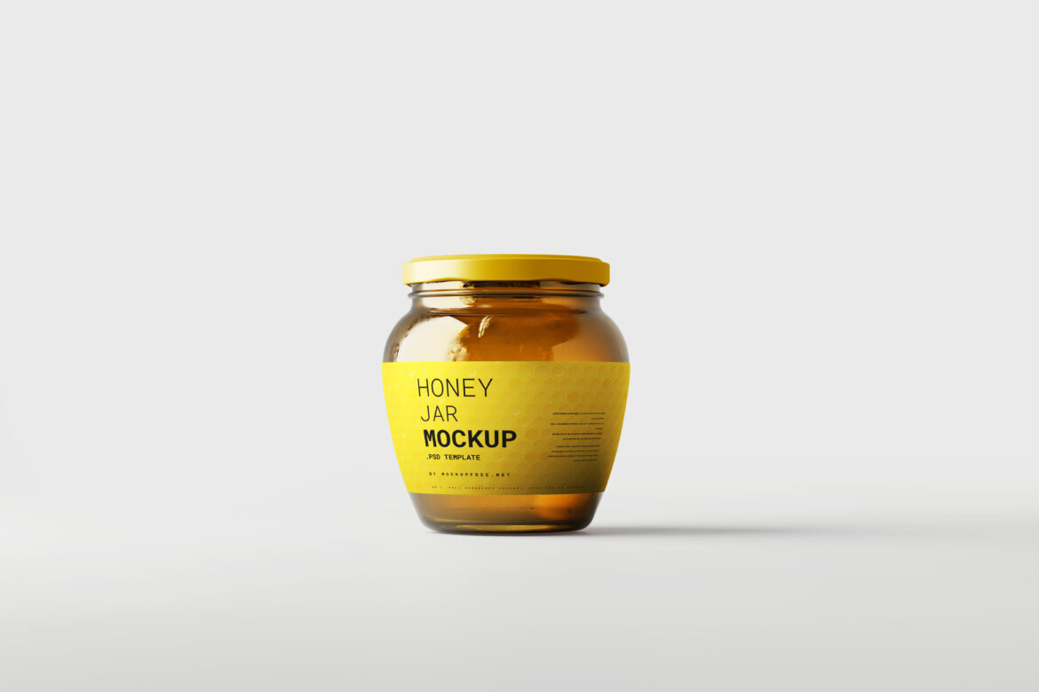 Drop Shaped Jar Mockups - Mockup Free