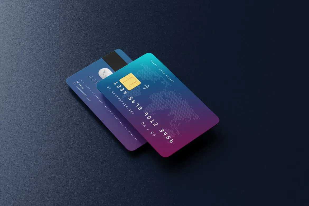 Credit Card Mockups - Mockup Free