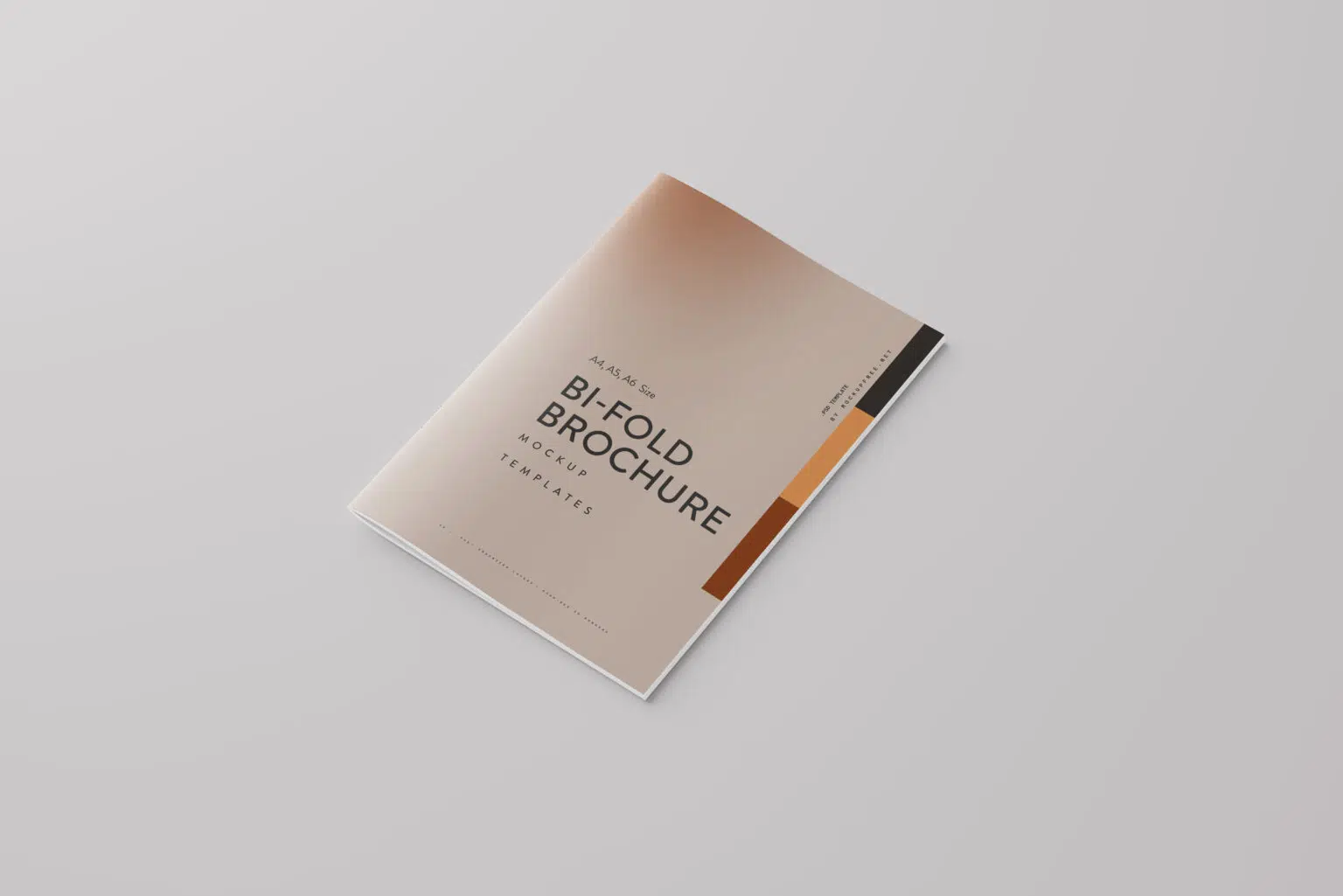 Bi-Fold Multiple Pages Brochure Mockups - Mockup Free