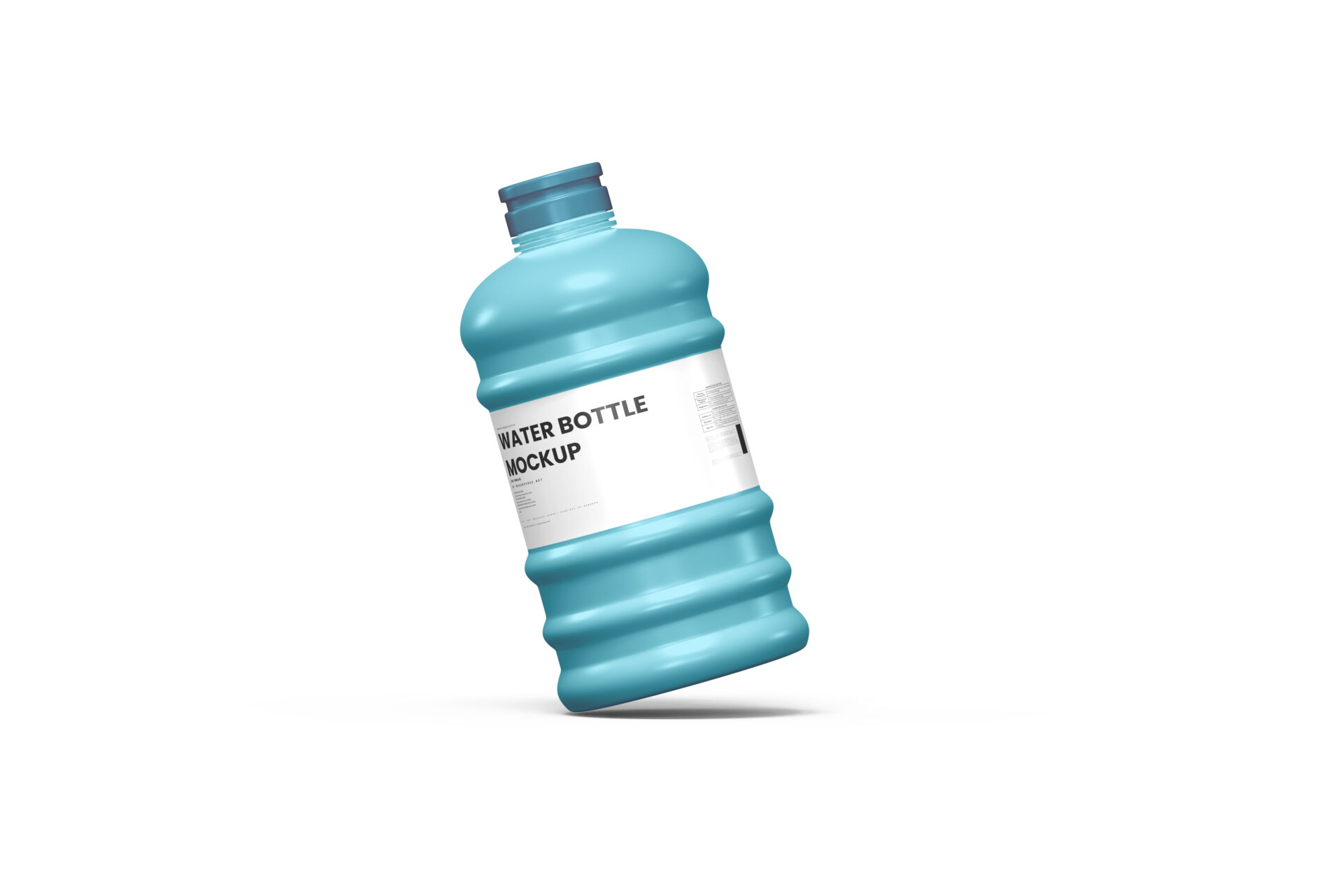20l plastic water bottle mockup free