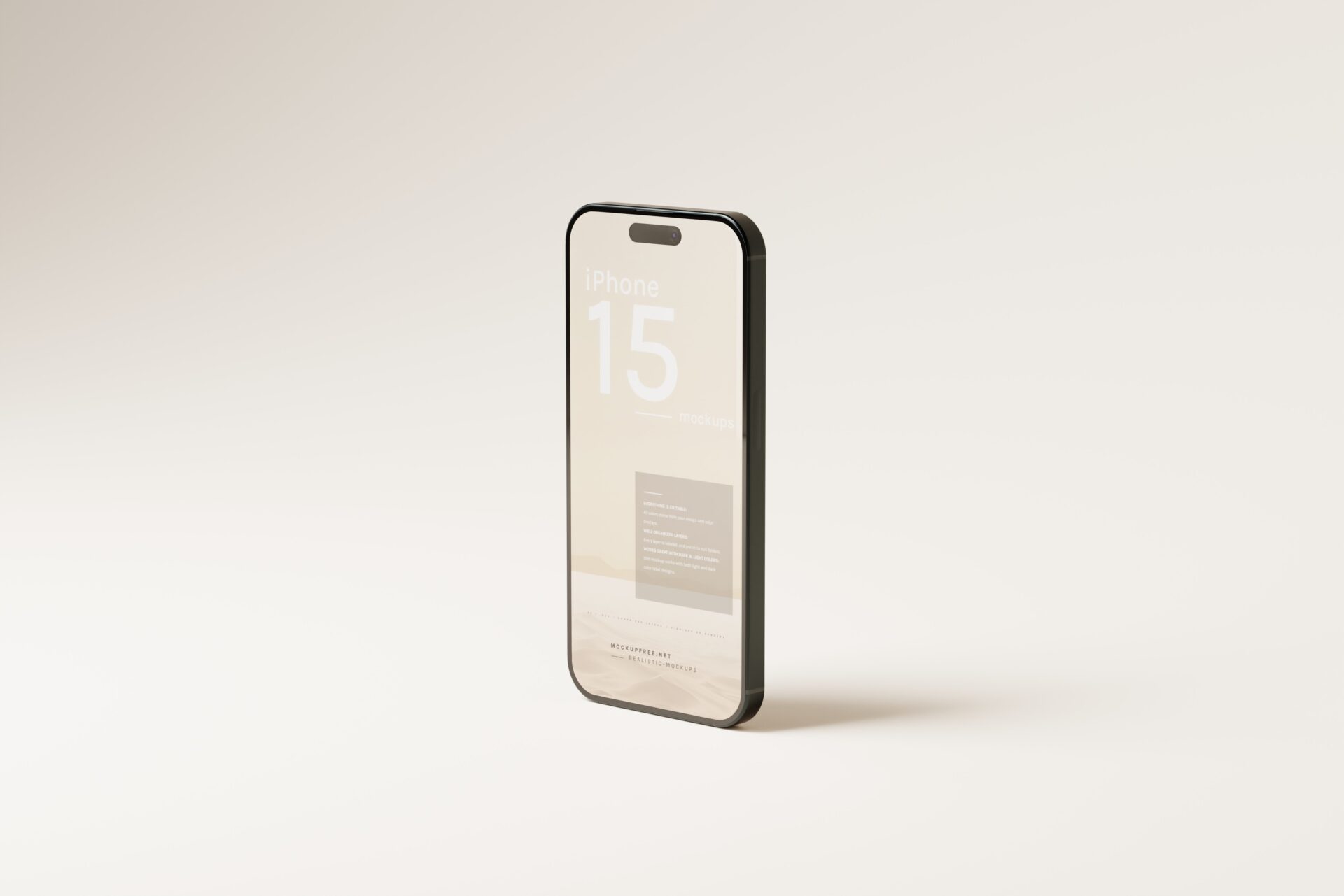 iPhone 15 Pro and Pro Max Mockups - Mockup Free