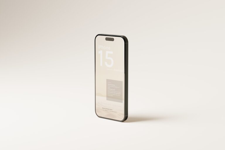 iPhone 15 Pro and Pro Max Mockups - Mockup Free