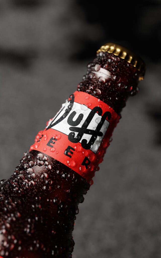 Real Duff Beer Bottle