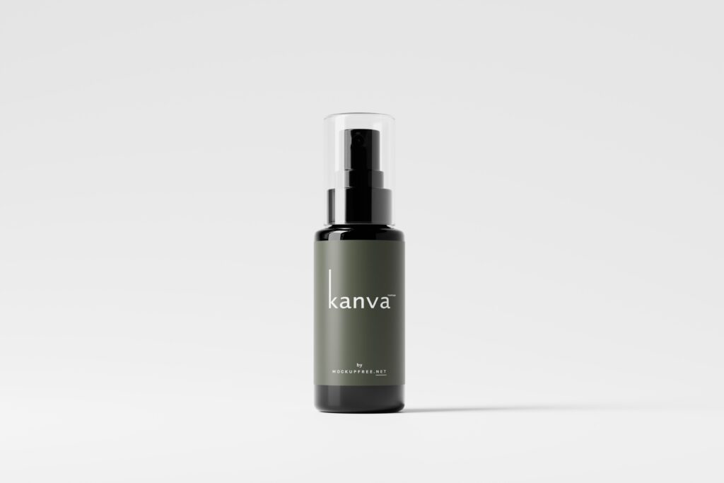 Kanva - Cosmetic Bottle Mockup
