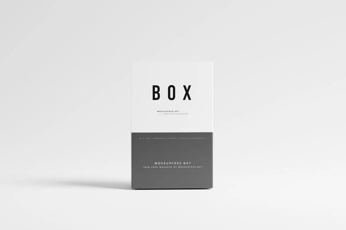 Cardboard Packaging Box Mockups - Mockup Free