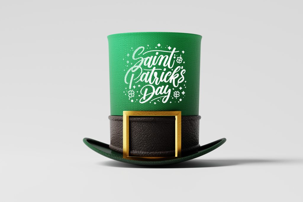 St Patricks Day Hat Mockup